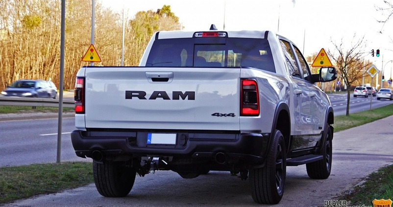 Dodge RAM cena 215000 przebieg: 78000, rok produkcji 2019 z Gdynia małe 781